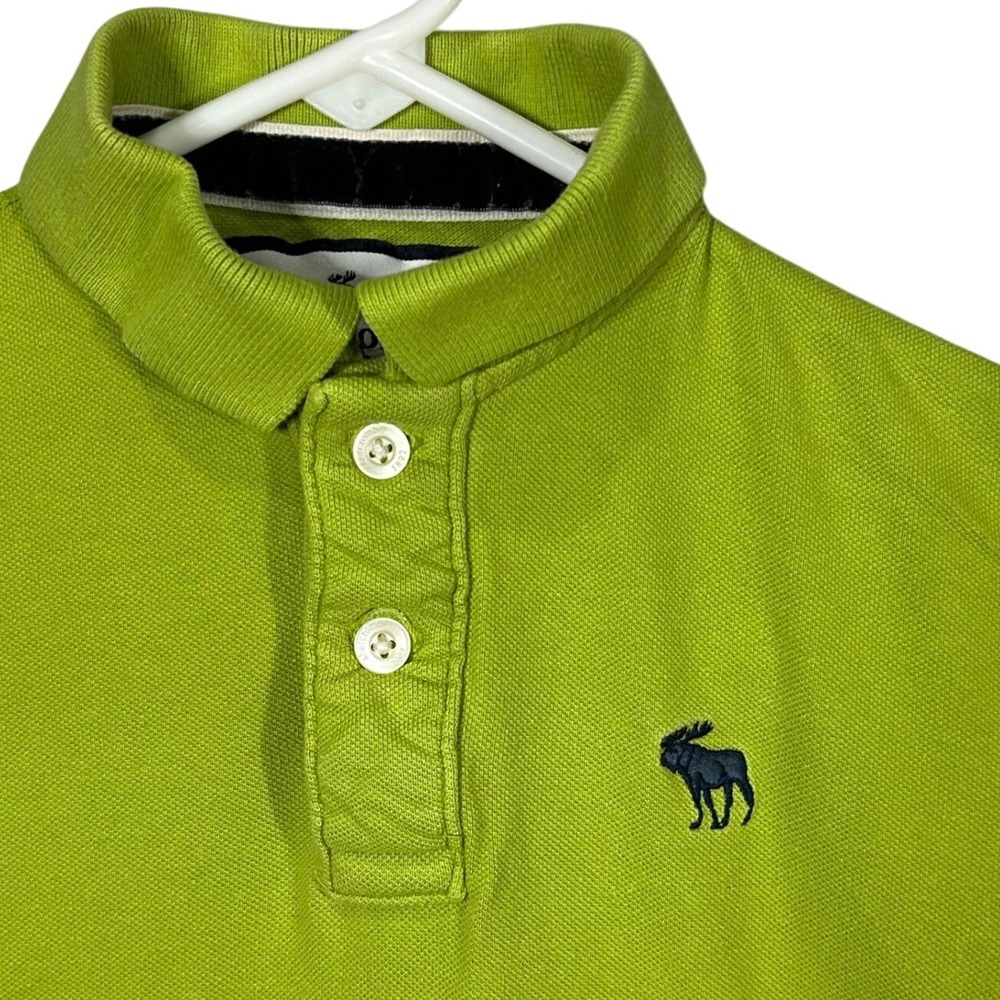 Abercrombie & Fitch Green Polo Shirt